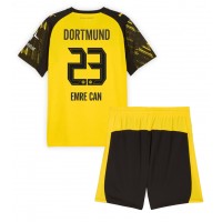 Borussia Dortmund Emre Can #23 Domáci Detský futbalový dres 2025-26 Krátky Rukáv (+ trenírky)